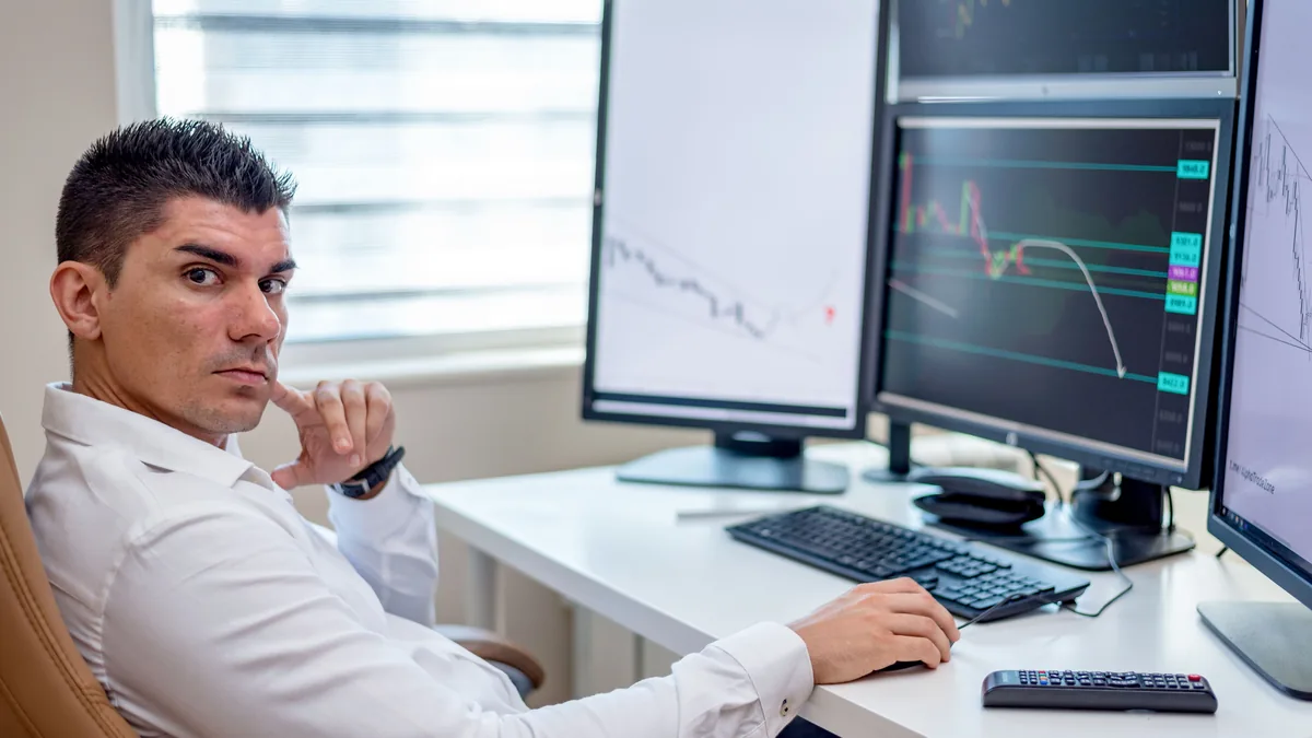 Workstation used to monitor the records and client-fund obligations of a regulated operator