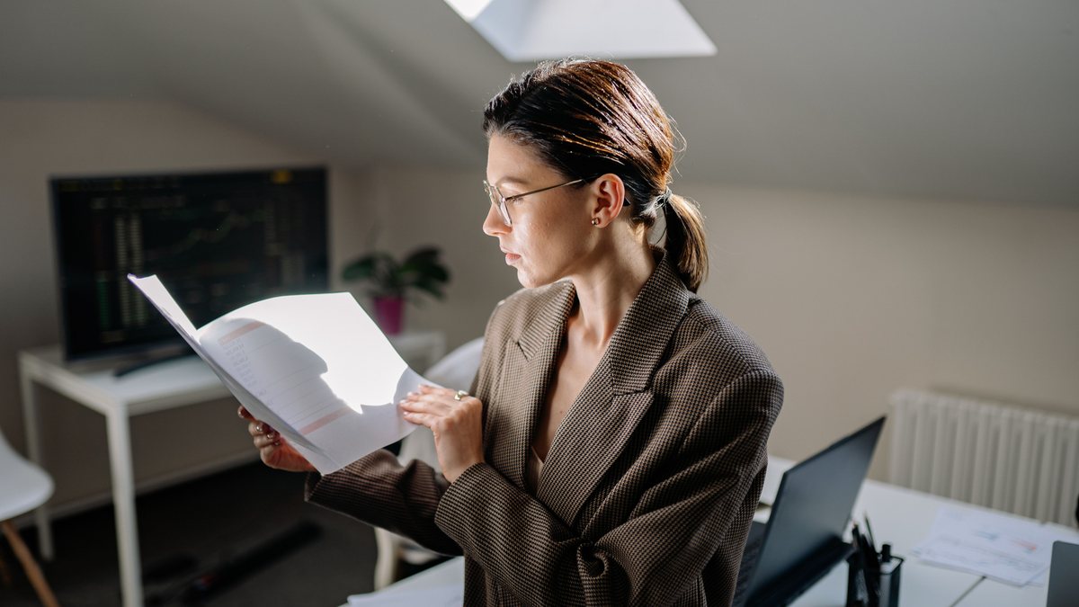 A founder going through incorporation paperwork before choosing a company form