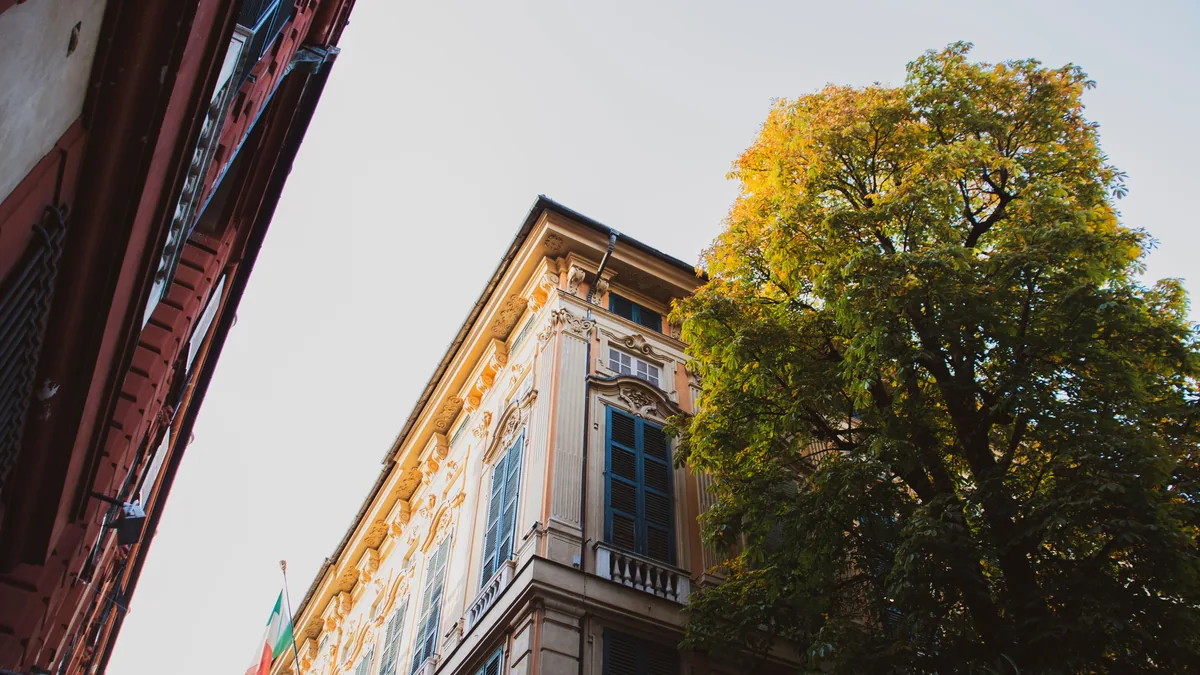 An Italian government building of the kind that houses a consular office